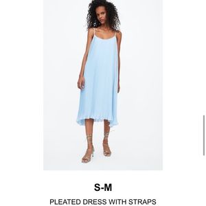 Zara Light Blue Dress